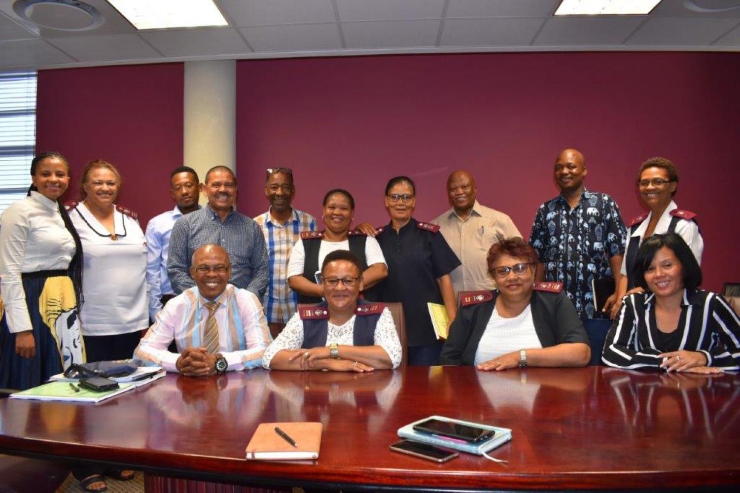 Meeting with the Kimberley Specialised Mental Hopsital management 